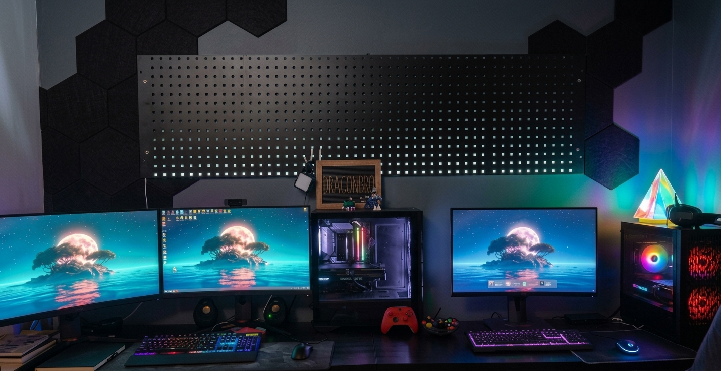 Gaming setup at Good Game Counselling